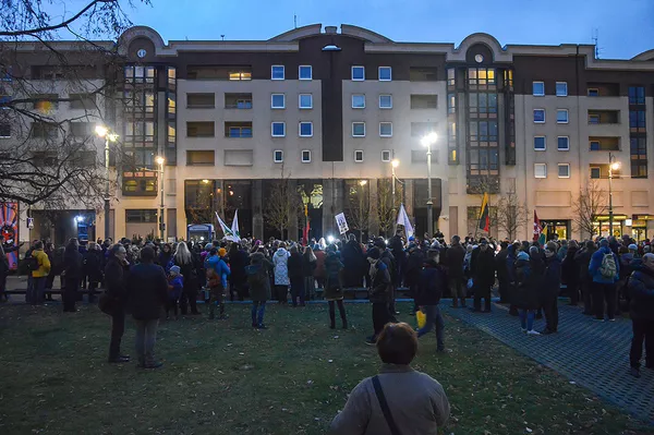 Митинг против ювенальной юстиции в Вильнюсе Митинг против ювенальной юстиции в Вильнюсе - Sputnik Lietuva