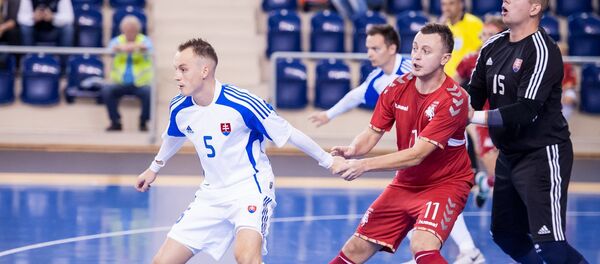 Товарищеский матч в Попраде Литва - Словакия - Sputnik Литва