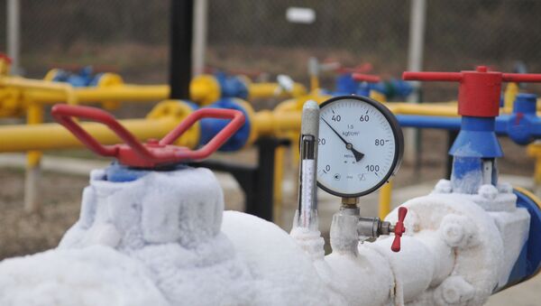 Добыча газа на Колодницком месторождении в Львовской области, архивное фото - Sputnik Литва