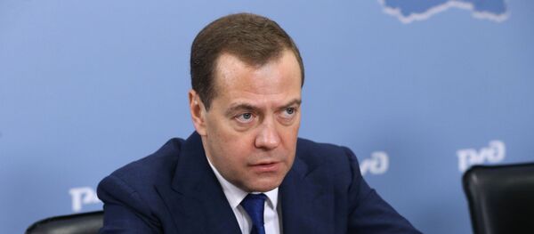 Председатель правительства РФ Дмитрий Медведев  - Sputnik Литва