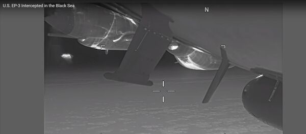В Сети появилось видео перехвата самолета-разведчика ВМС США В Сети появилось видео перехвата самолета-разведчика ВМС США - Sputnik Литва