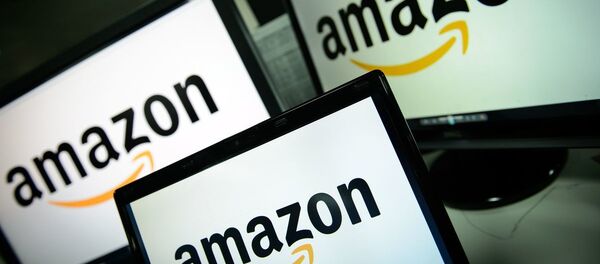 Логотип компании Amazon.com - Sputnik Литва
