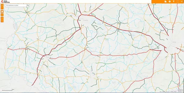 Išsirink saugų maršrutą: sukurtas interaktyvus valstybinių kelių žemėlapis Išsirink saugų maršrutą: sukurtas interaktyvus valstybinių kelių žemėlapis - Sputnik Lietuva