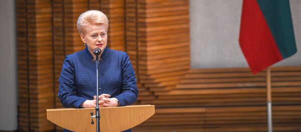 Президент Литвы Даля Грибаускайте - Sputnik Литва