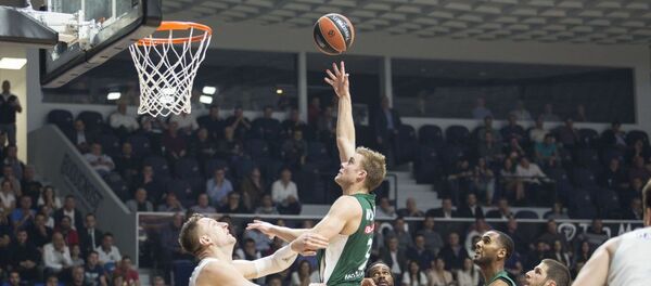 Матч БК Жальгирис - Будучност. 9.11.2018 Матч БК Жальгирис - Будучност. 9.11.2018 - Sputnik Литва