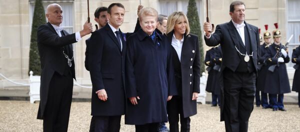 Dalia Grybauskaitė Prancūzijoe Dalia Grybauskaitė Prancūzijoe - Sputnik Lietuva