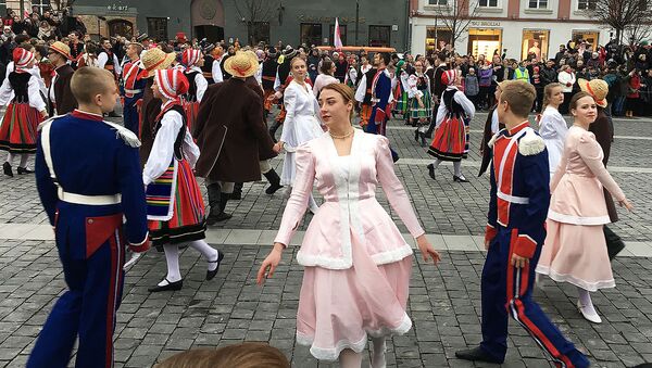 Вильнюс праздновал 100 –летие Независимости Польского государства - Sputnik Lietuva