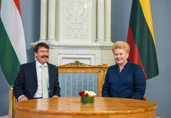 Президента Венгрии заинтересовал Клайпедский терминал СПГ Президента Венгрии заинтересовал Клайпедский терминал СПГ - Sputnik Литва