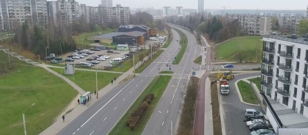 Новая велодорожка в Вильнюсе - Sputnik Lietuva