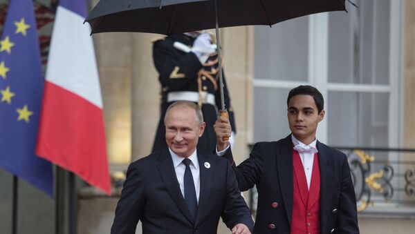Рабочий визит президента РФ В. Путина во Францию - Sputnik Lietuva