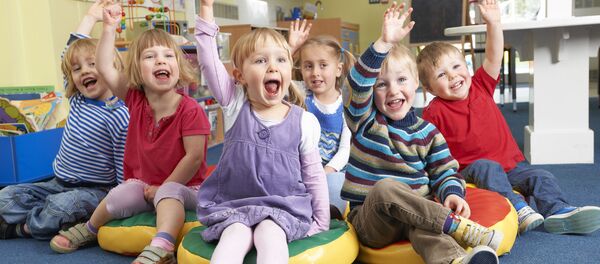 Детский сад, архивное фото Детский сад, архивное фото - Sputnik Lietuva