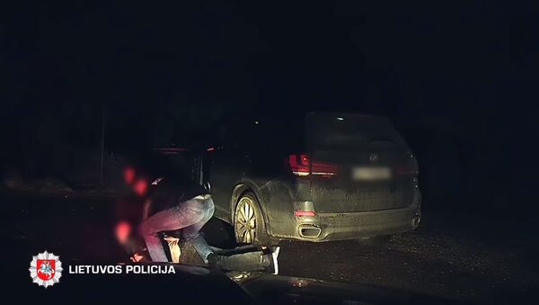 Lietuvos policija sulaikė vyrą, kuris nuvarė BMW X5 - Sputnik Lietuva
