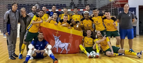 Чемпионы Литвы по футзалу каунасский Витис - Sputnik Литва