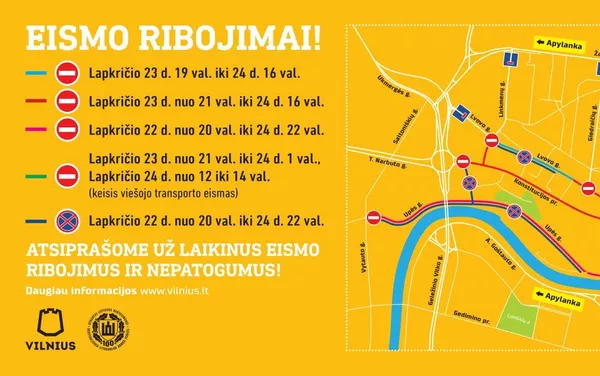 Eismo ribojimai Vilniuje - Sputnik Lietuva