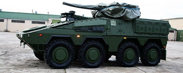 Боевая машина пехоты (БМП) Vilkas (Boxer) Боевая машина пехоты (БМП) Vilkas (Boxer) - Sputnik Литва