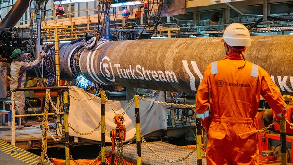 Turkish Stream statyba - Sputnik Lietuva