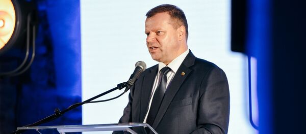 Премьер-министр Литвы Саулюс Сквернялис Премьер-министр Литвы Саулюс Сквернялис - Sputnik Литва