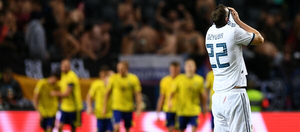 Футбол. Лига наций УЕФА. Матч Швеция - Россия - Sputnik Литва