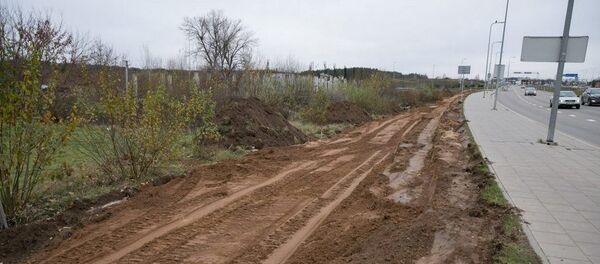 Pilaitės prospekte Vilniuje statomas naujas dviračių ir pėsčiųjų takas Pilaitės prospekte Vilniuje statomas naujas dviračių ir pėsčiųjų takas - Sputnik Lietuva