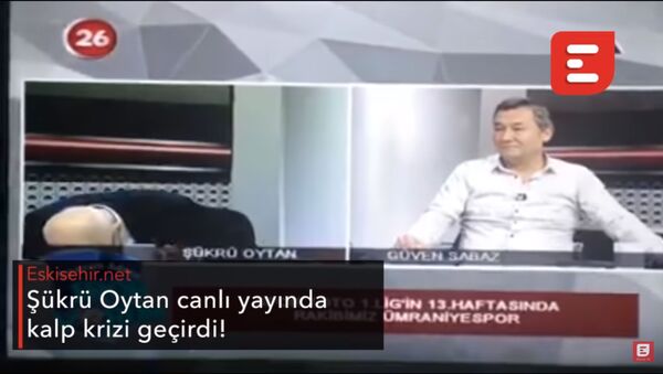 Turkijos televizijos vedėją ištiko širdies priepuolis tiesioginiame eteryje - Sputnik Lietuva