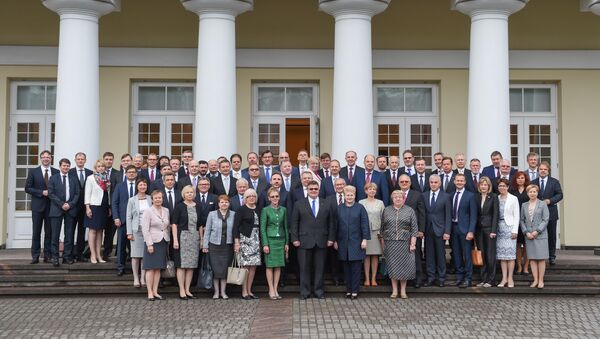 Президент Даля Грибаускайте на ежегодной встрече с послами Литовской Республики - Sputnik Lietuva