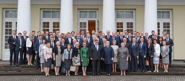 Президент Даля Грибаускайте на ежегодной встрече с послами Литовской Республики - Sputnik Lietuva