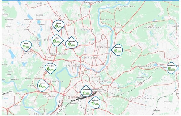 Парки в Вильнюсе - Sputnik Литва