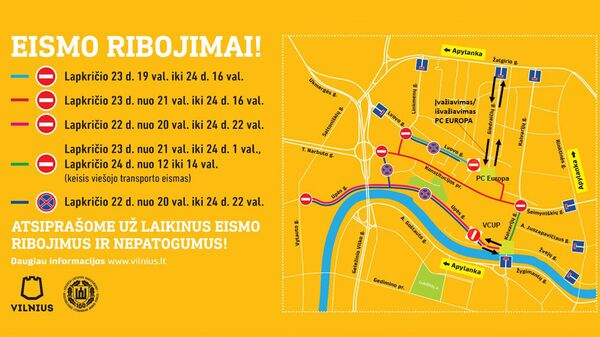 Kur ir kaip ribojamas eismas dėl karinio parado Kur ir kaip ribojamas eismas dėl karinio parado - Sputnik Lietuva