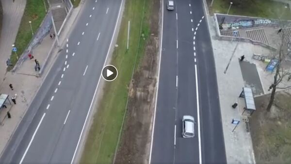 Мэрия Вильнюса опубликовала видео ремонта проспекта Лайсвес - Sputnik Литва