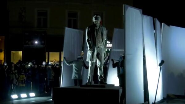 В Вильнюсе открыли скульптуру Йонасу Басанавичюсу - Sputnik Литва