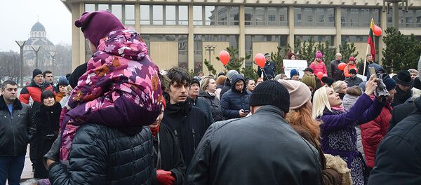 Митинг против закона о ювенальной юстиции в Литве Митинг против закона о ювенальной юстиции в Литве - Sputnik Lietuva