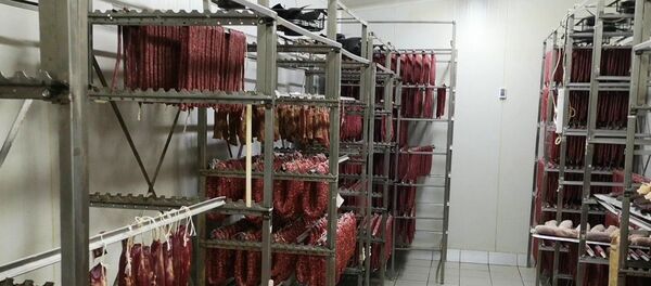 Нелегальный мясной цех Нелегальный мясной цех - Sputnik Литва