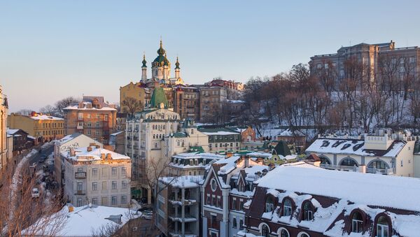 Киев зимой, архивное фото - Sputnik Литва