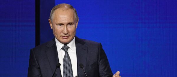 Президент РФ В. Путин  - Sputnik Литва