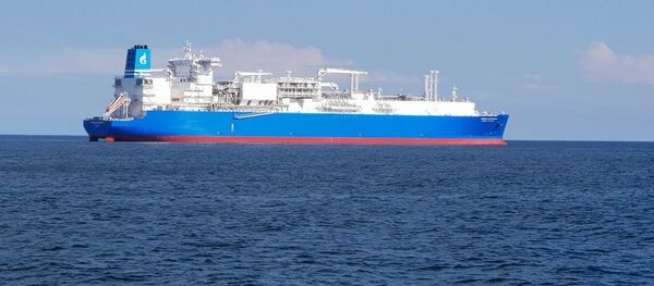 Регазификационное судно Маршал Василевский - Sputnik Литва