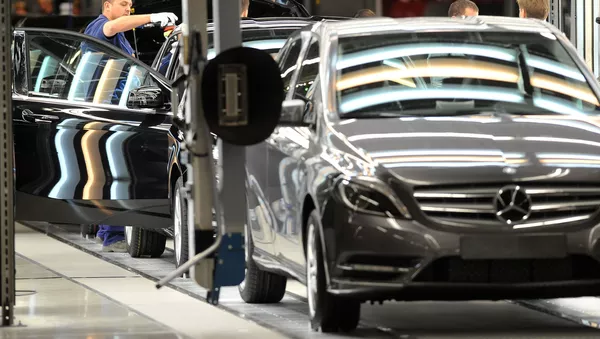 Завод Mercedes-Benz в Германии, архивное фото - Sputnik Lietuva