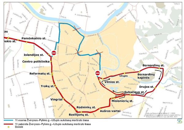 Eismo pokyčiai Vilniuje Kalėdų eglės įžiebimo dieną - Sputnik Lietuva