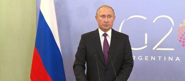 Путин рассказал о беседе с Трампом на G20 - Sputnik Литва