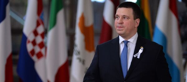 Глава эстонского правительства Юри Ратас, архивное фото - Sputnik Литва