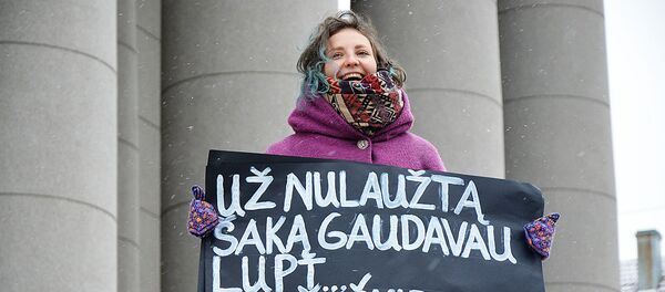 Митинг против истребления и вырубки лесов - Sputnik Lietuva