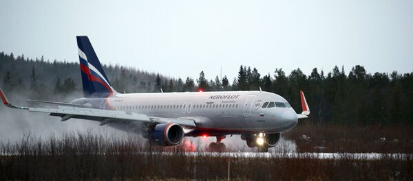 Самолет российской компании Аэрофлот, архивное фото - Sputnik Литва