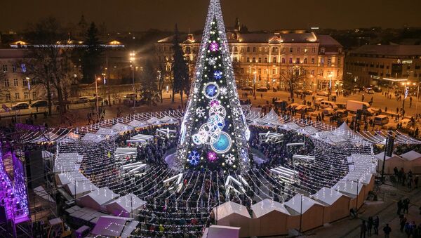 Рождественская елка в Вильнюсе - Sputnik Lietuva