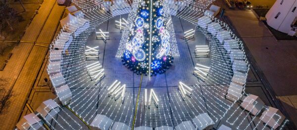 Рождественская елка в Вильнюсе Рождественская елка в Вильнюсе - Sputnik Lietuva