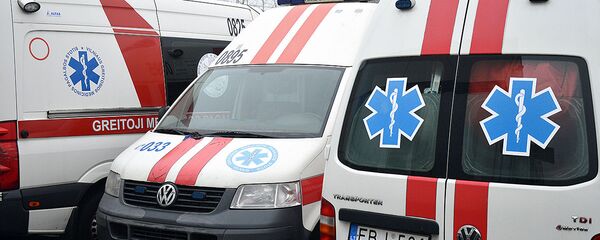 Машины скорой помощи, Литва, архивное фото  - Sputnik Литва