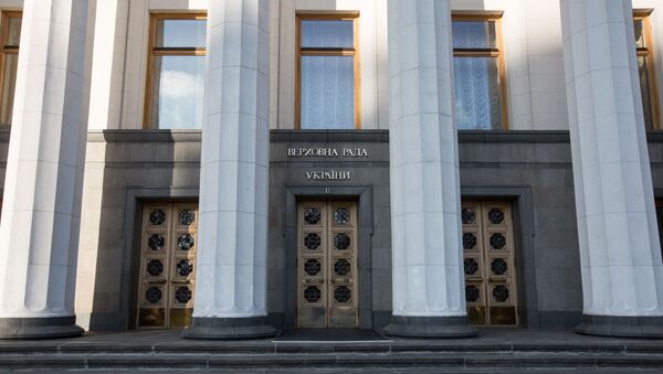 Заседание Верховной рады Украины в Киеве - Sputnik Lietuva