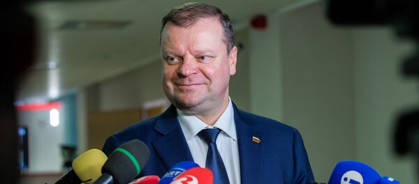 - Премьер-министр Литвы Саулюс Сквернялис - Sputnik Литва