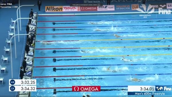 Пловец Данас Рапшис завоевал золото чемпионата мира в Китае Пловец Данас Рапшис завоевал золото чемпионата мира в Китае - Sputnik Литва