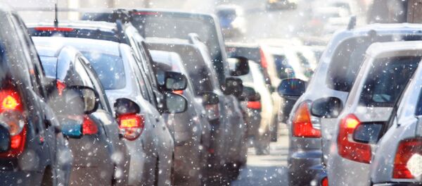 Автомобильная пробка, архивное фото - Sputnik Литва