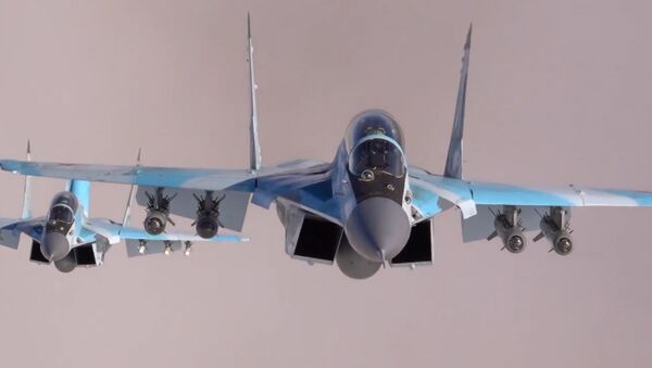 Naujausių Rusijos naikintuvų MiG-35 bandymai - Sputnik Lietuva