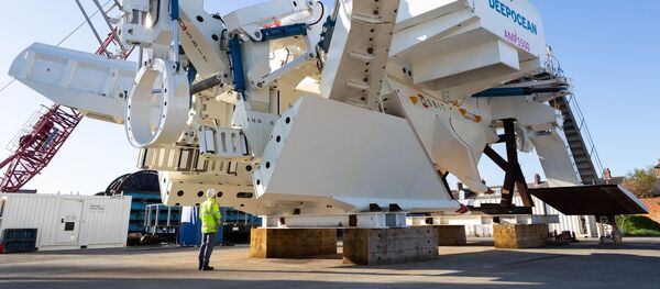 Плуг для создания траншеи, Северный поток 2 - Sputnik Литва